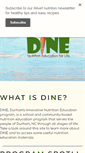 Mobile Screenshot of dineforlife.org